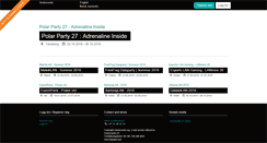 Desktop Screenshot of geekevents.org